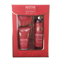 OEM Wholesale Christmas Packaging Box Luxury Body And Care Romantic Spa Bath Gift Set In Paper Box Factory