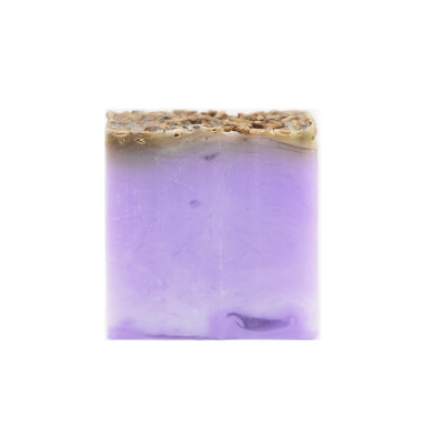 OEM Lavender essential oil soap handmade soap with dried lavender flower