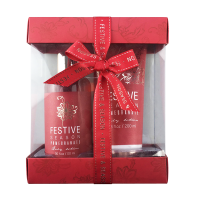 OEM Wholesale Christmas Packaging Box Luxury Body And Care Romantic Spa Bath Gift Set In Paper Box Factory