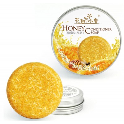 Hot Selling Wholesale OEM Tin Box Bubble Hair Care Solid Soap Natural Organic Vegan Honey Shampoo Bar