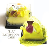 Handmade creative cake shaped soap