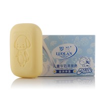 100g 100% Plant Oil Milk Gentle Moisturizing and Non-irritating Baby Bar Soap with TFM 78%