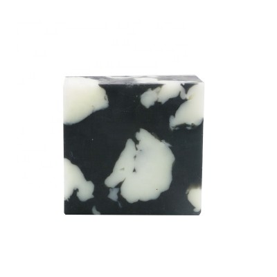 natural bamboo charcoal handmade soap with  goat milk extract