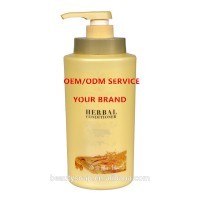 Professional herbal hair repairing conditioner OEM factory