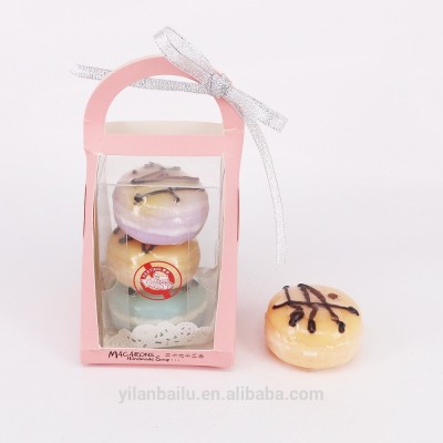 Colorful Macaron Design Soap Gift for Wedding Birthday Party