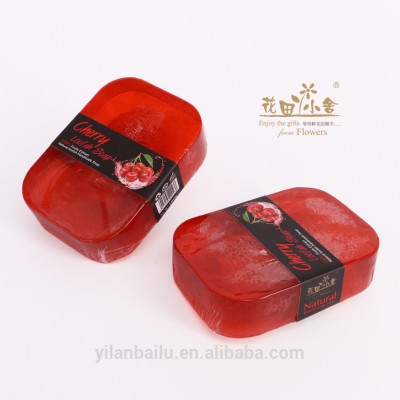 Handmade Soap Natural SPA Fruit Soap with loofah