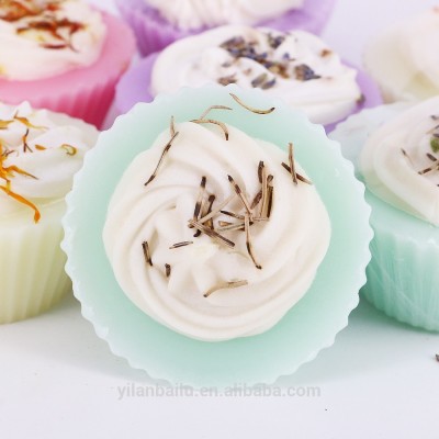 handmade cake cream natural soap